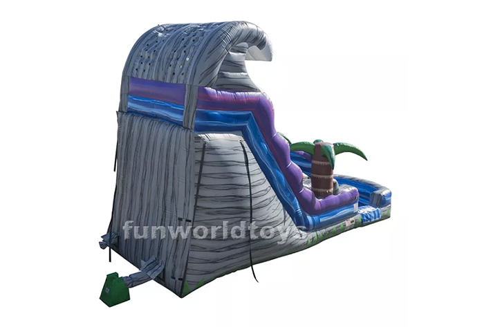 Giant inflatable water slide FWS300