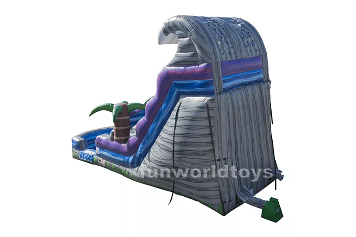 Giant inflatable water slide FWS300