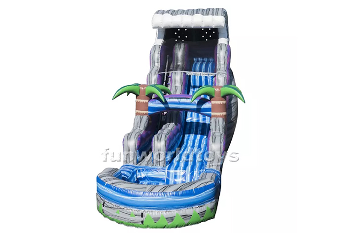 Giant inflatable water slide FWS300