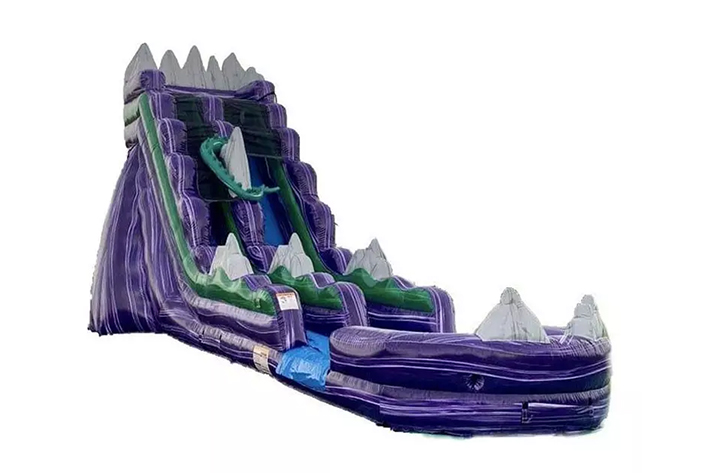 Inflatable Dragon's Lair water slide FWS299