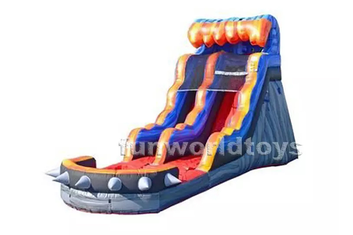 New inflatable Rocker Water Slide FWS297