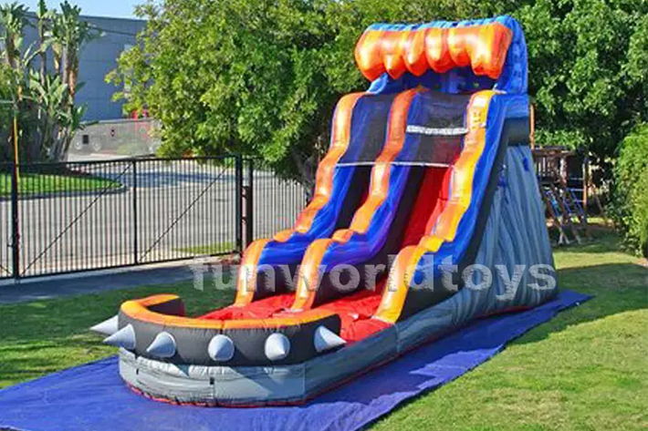 New inflatable Rocker Water Slide FWS297