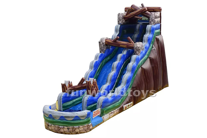 Backyard commercial inflatable water slide FWS296