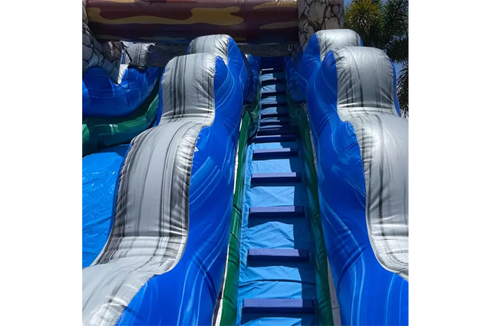 Backyard commercial inflatable water slide FWS296