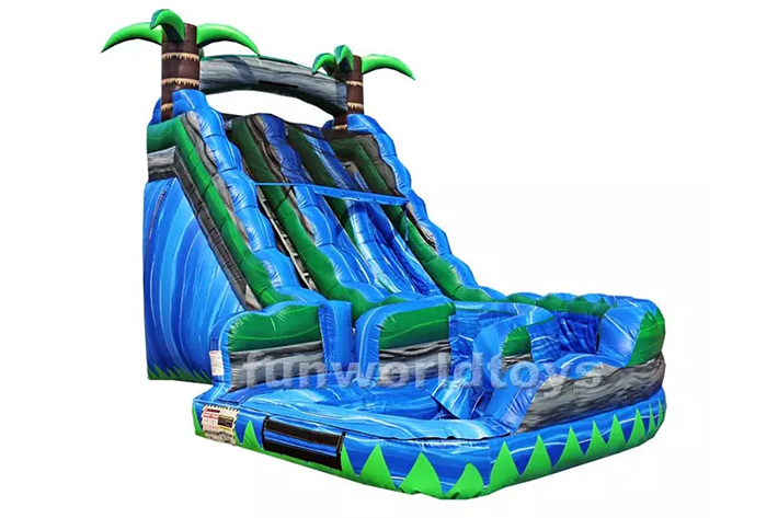 Commercial twisted water slides FWS287