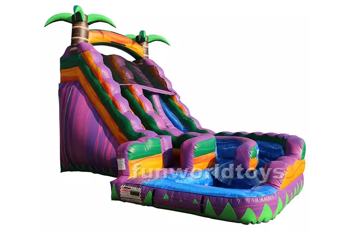 Commercial twisted water slides FWS287