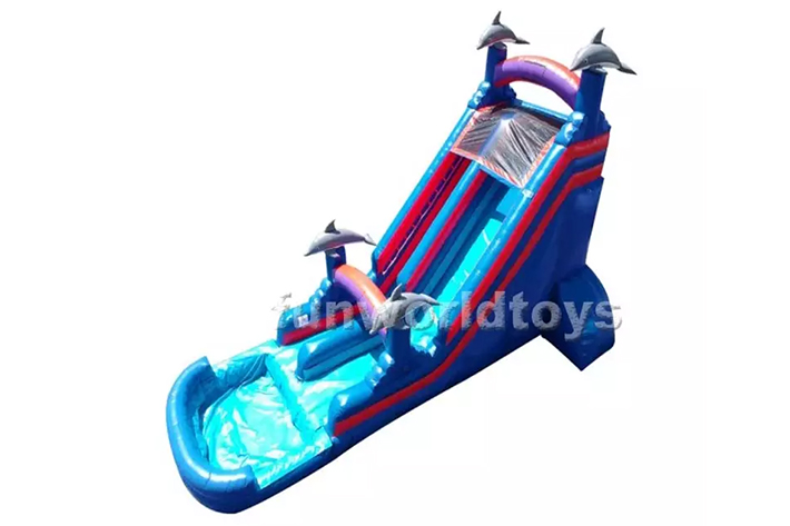 Material dolphin water slide FWS279