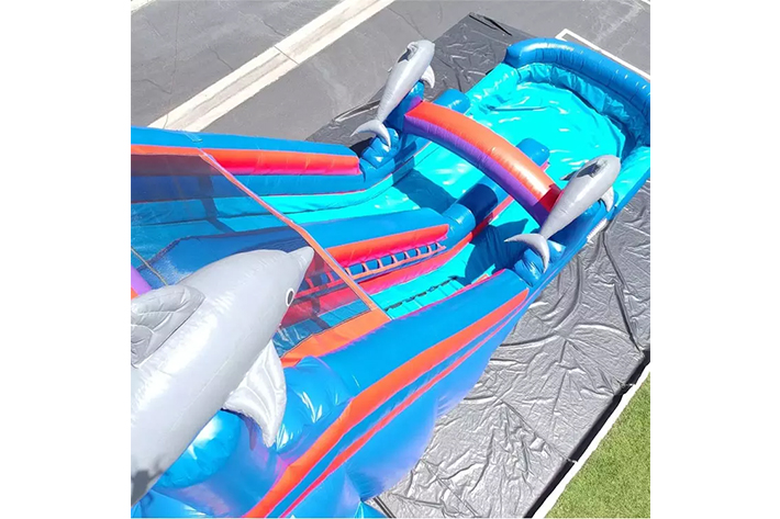 Material dolphin water slide FWS279