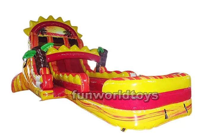 Customized summer wet slide FWS273