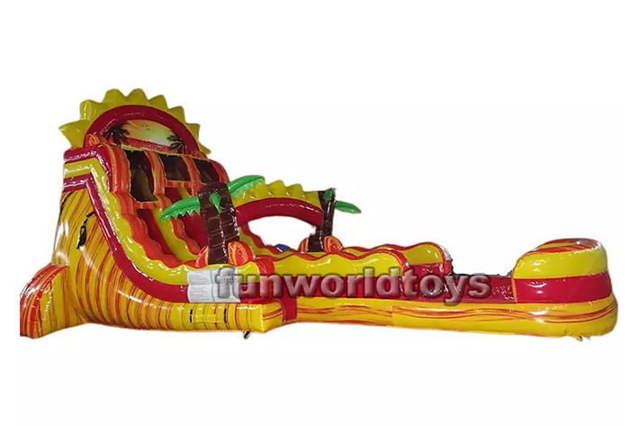 Customized summer wet slide FWS273