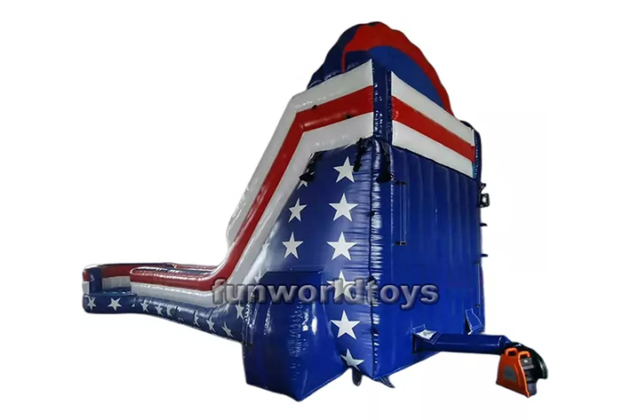 America star  America Water Slide with pool FWS272