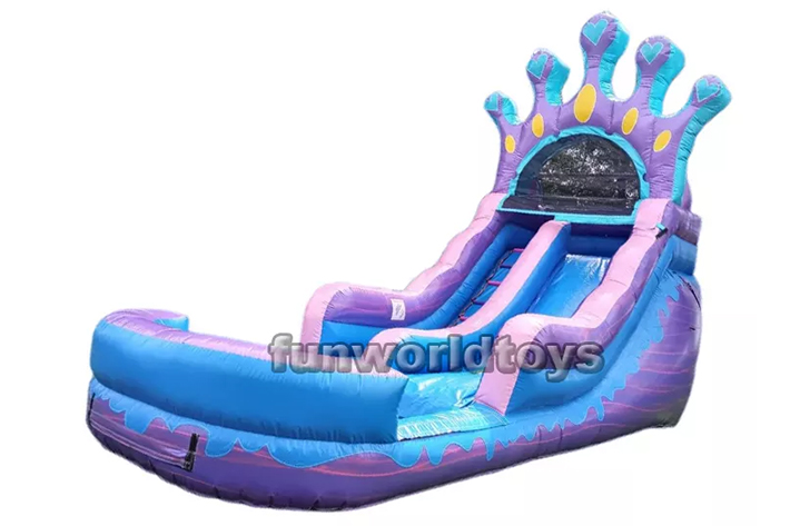 Small princess inflatable slides FWS260