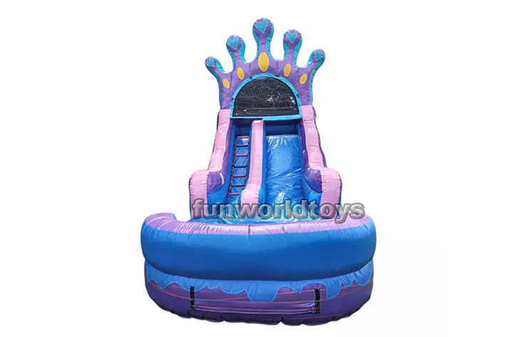 Small princess inflatable slides FWS260