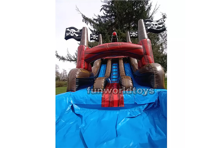 Cheap commercial pirate water slides FWS259