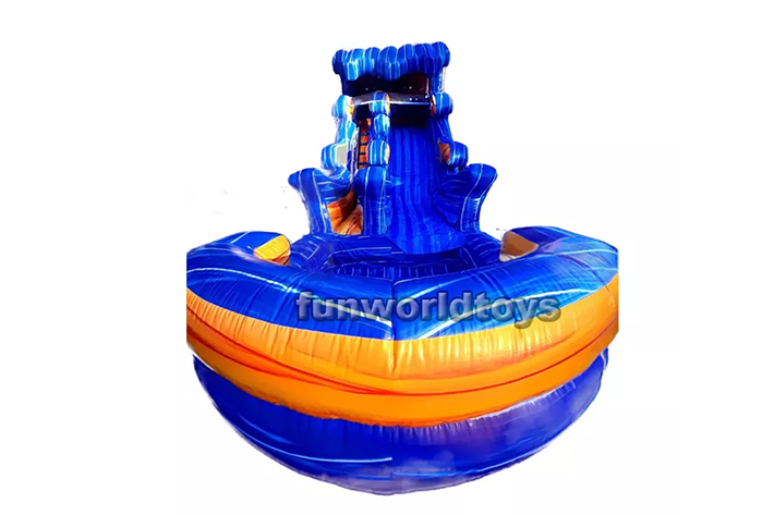 Commercial inflatable wave water slides FWS258