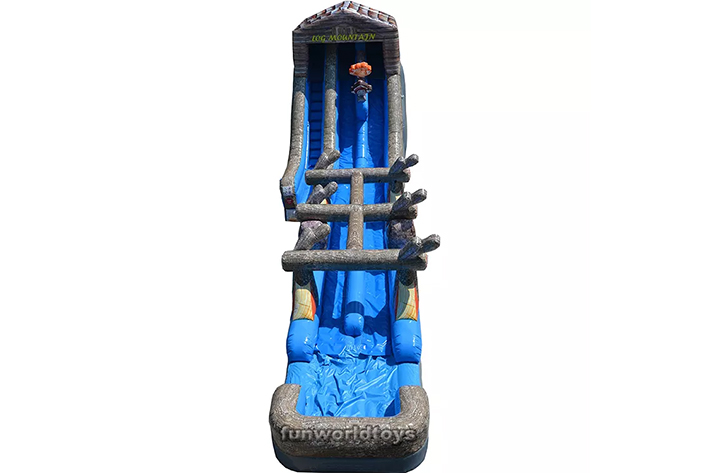 Factory custom Mountain inflatable water slide FWS247