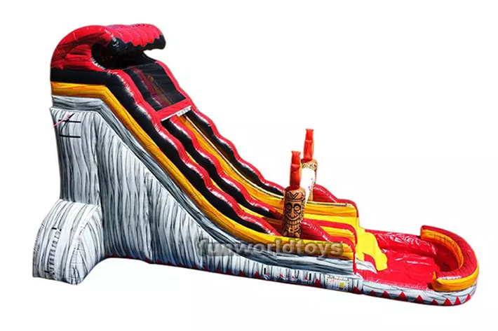 Inflatable firefly water slide FWS242