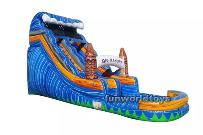 Classic 22' big kahuna water slide with pool FWS238