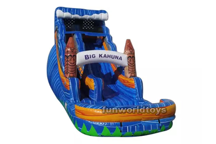 Classic 22' big kahuna water slide with pool FWS238