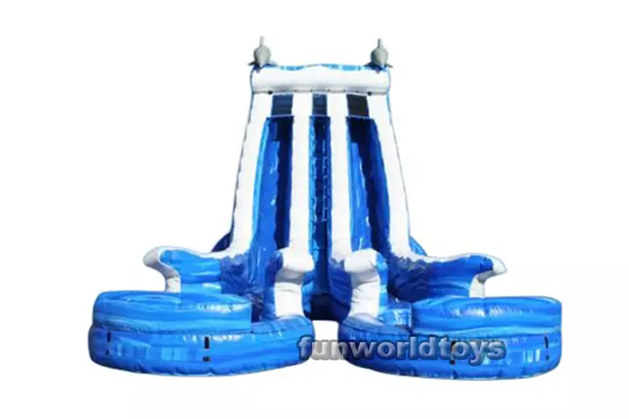 Wet Cali inflatable waterslide FWS237