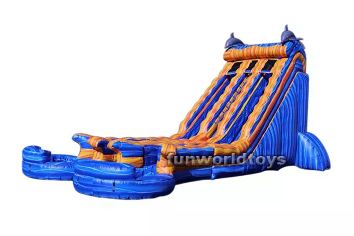 Wet Cali inflatable waterslide FWS237