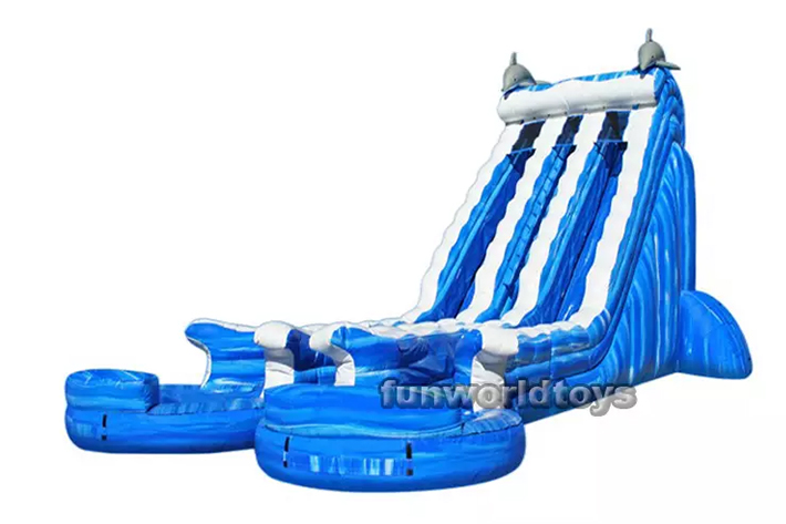 Wet Cali inflatable waterslide FWS237