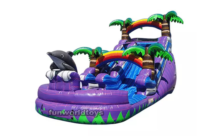 Fun Heavy duty inflatable water slides FWS236