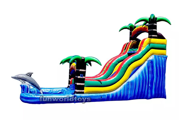 Fun Heavy duty inflatable water slides FWS236