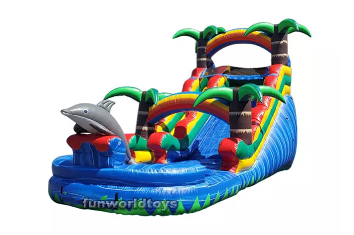 Fun Heavy duty inflatable water slides FWS236