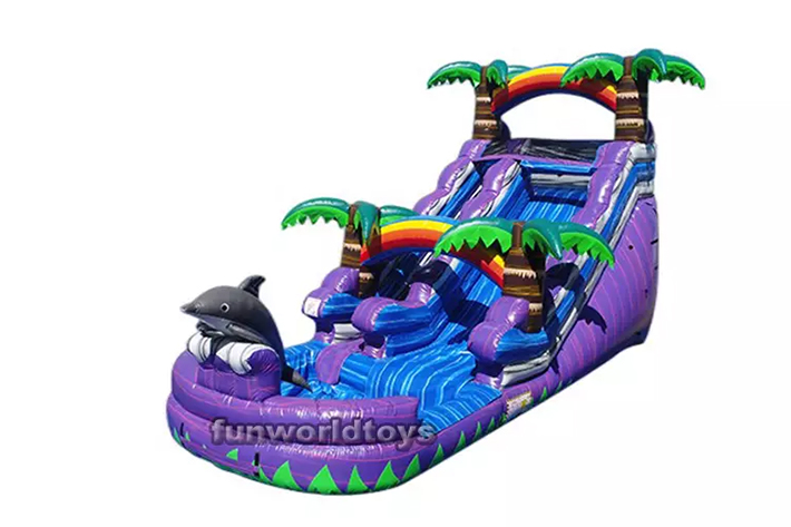 Fun Heavy duty inflatable water slides FWS236