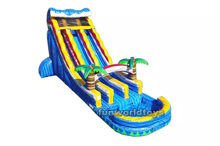 22ft tropical slide wave dual tropical slide FWS232