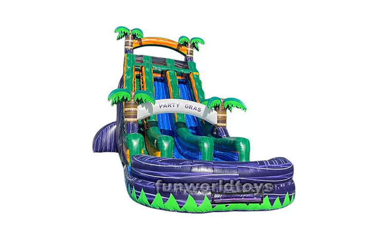 22ft tropical slide wave dual tropical slide FWS232