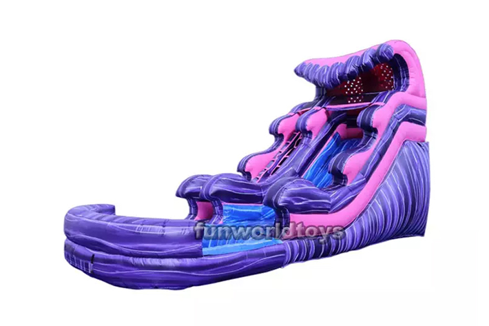 15ft waterslilde pink water slide FWS230