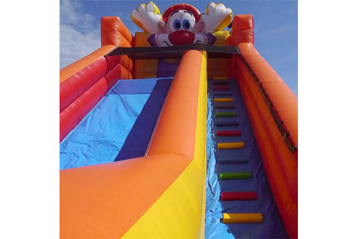 Funny commercial grade inflatable dry slide FWD262