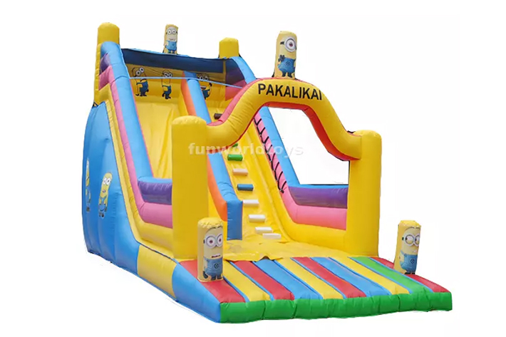 Customized commercial inflatable dry slide FWD248