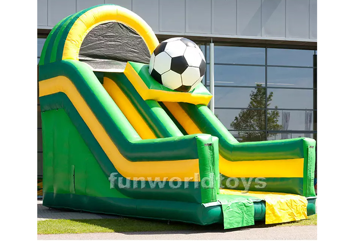 Multi-Function Inflatable Sports Slide with bounce house FWD235