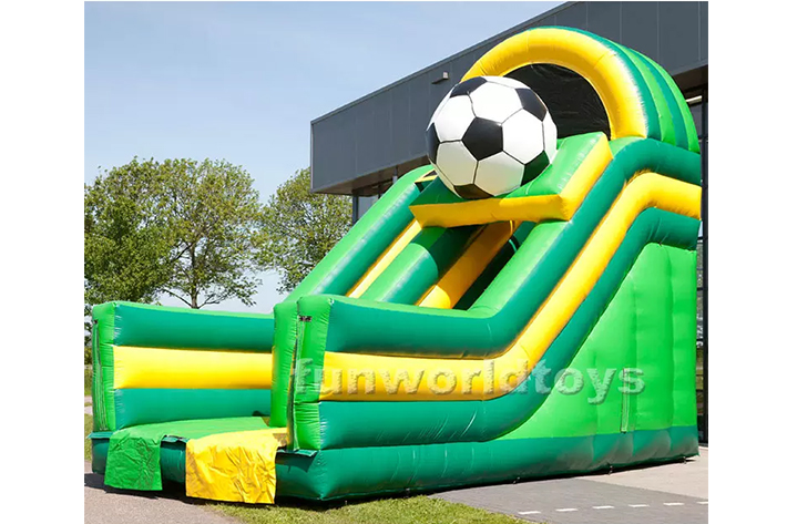 Multi-Function Inflatable Sports Slide with bounce house FWD235