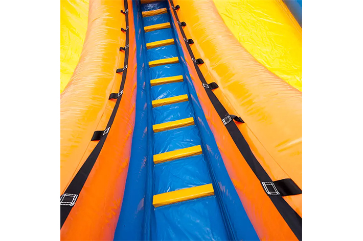 Popular design inflatable seaworld dual lane slide FWD224