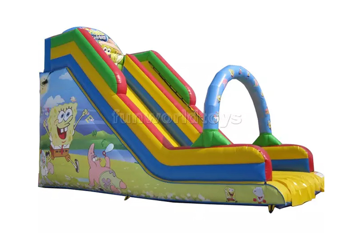 Inflatable Sponge Bob Cartoon Slide FWD213