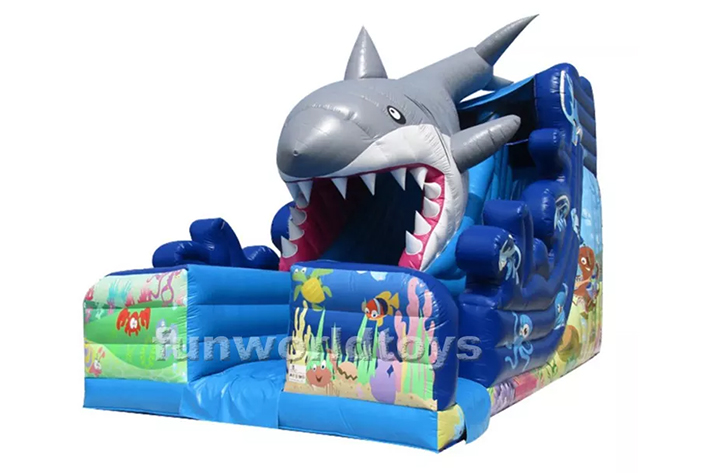 Shark Inflatable Water Slides FWD218