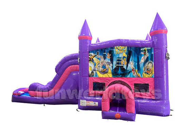 Castle bounce house with slide FWZ263