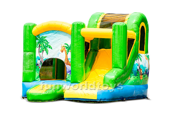 Happy Ocean Bouncy Castle Slide FWZ259