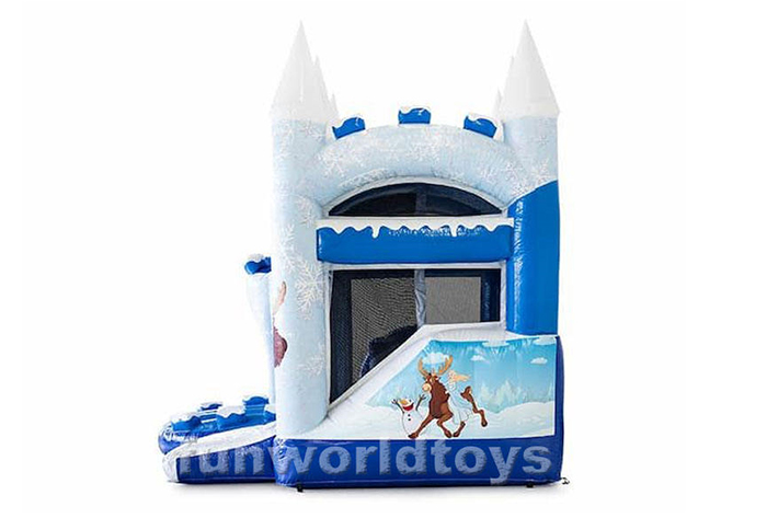 Cute inflatable ice bounce house FWZ257