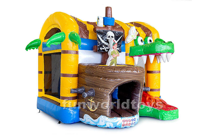 Pirate inflatable moonwalk bounce house FWZ256