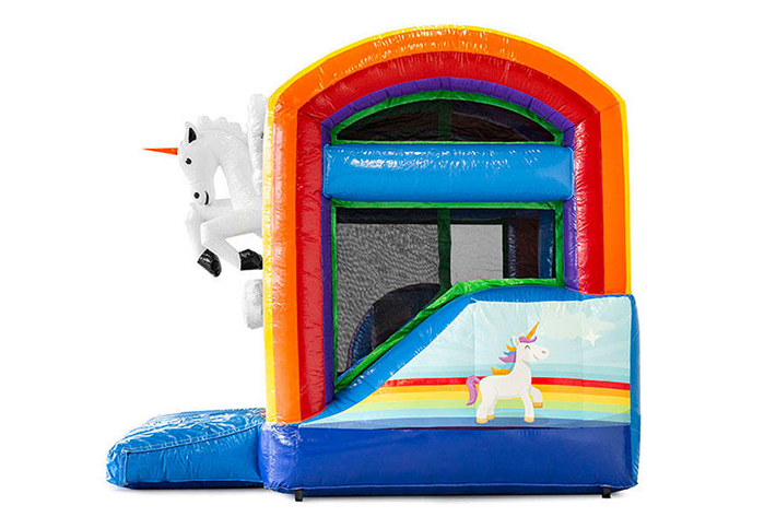 Attractive bounce house slide combo FWZ254