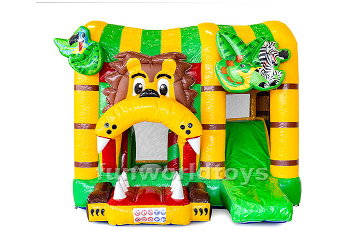 Inflatable bouncer bounce house slide FWZ253