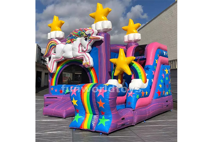 Unicorn Inflatable Jumping Castle FWZ278