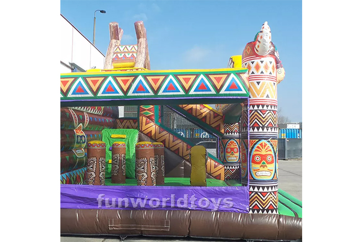 Inflatable bouncers with slide jumper castles FWZ290