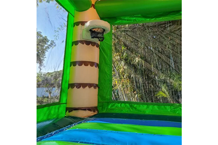 Inflatable Tiki bounce combo house FWZ289