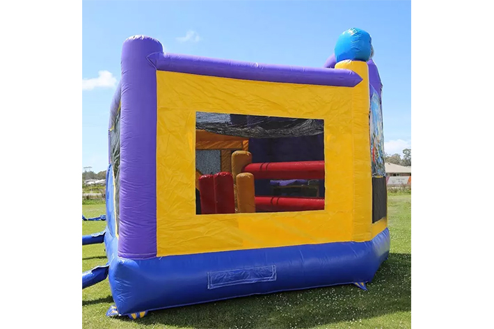 Inflatable batman bounce house with slide FWZ322